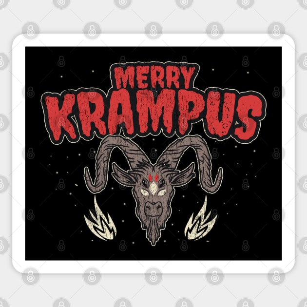 merry-krampus Sticker by ItuPagi